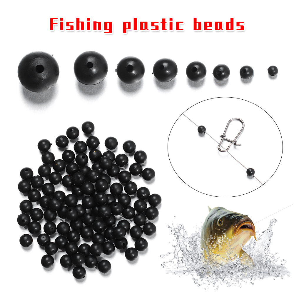 Fishing Lure Accessories - 100 sztuk/partia koraliki wędkarskie Space Stopper